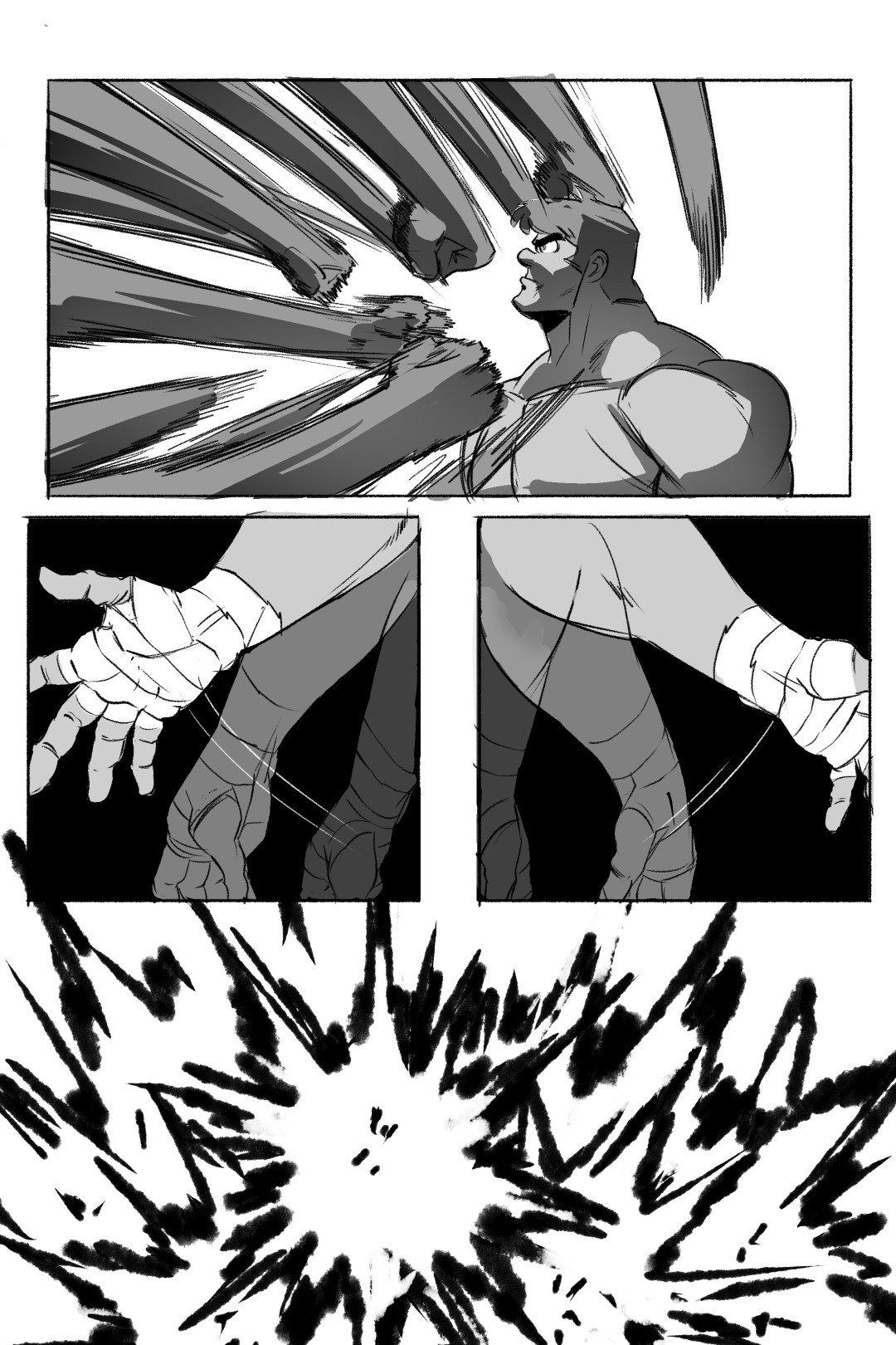 The Showdown Part VI panel 26